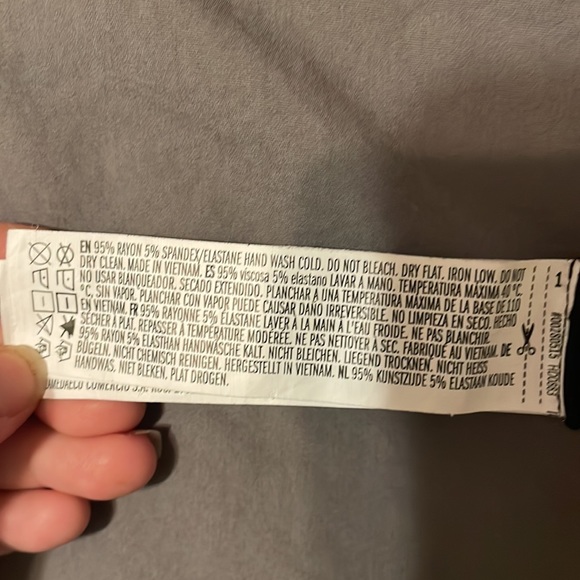 3/$15 Forever 21 Black T-Shirt Dress - Picture 6 of 6